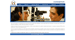Desktop Screenshot of kkeyeinstitute.org
